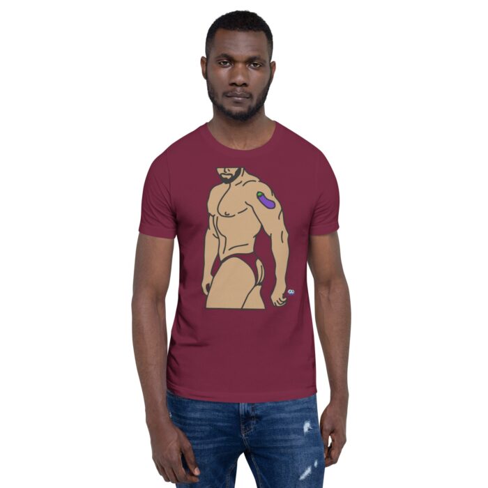 Short Sleeve Tee - Eggplant - Image 2