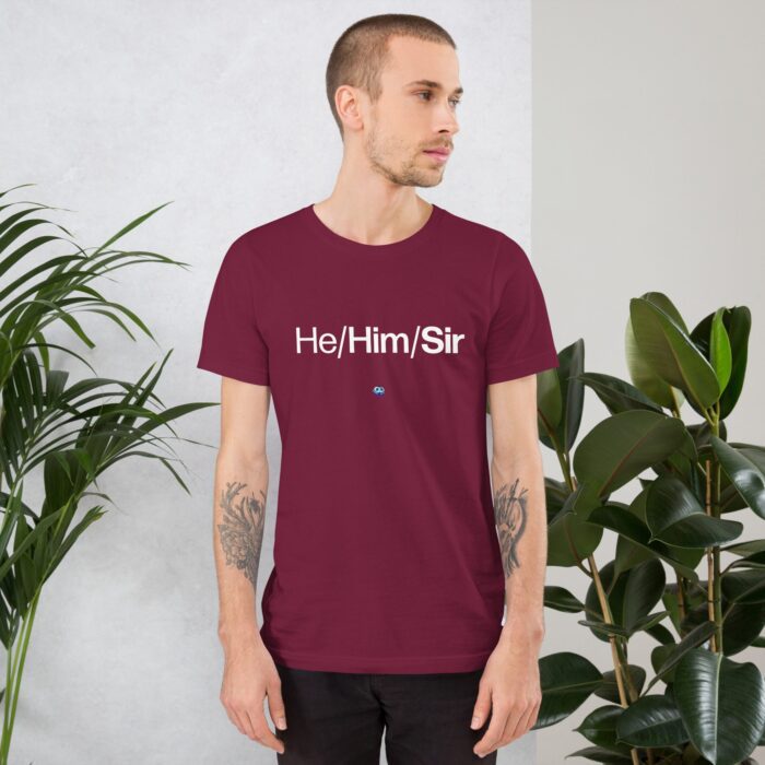 Short Sleeve Tee - He/Him/Sir - Image 10
