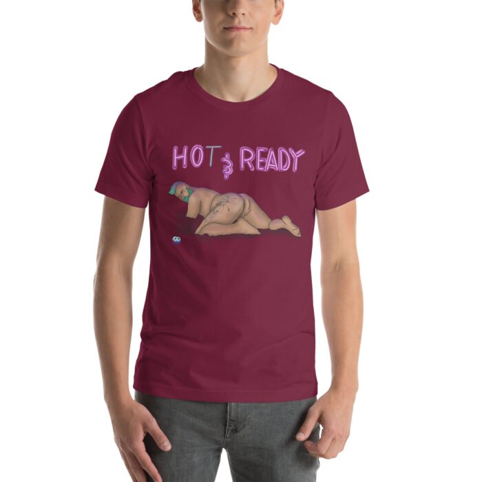 Short Sleeve Tee - Hot and Ready - Image 2
