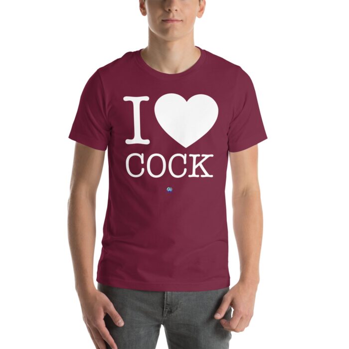 Short Sleeve Tee - I Heart Cock - Image 14