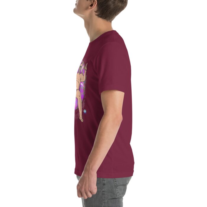 Short Sleeve Tee - Peace, Love, and Doughnuts - Image 4