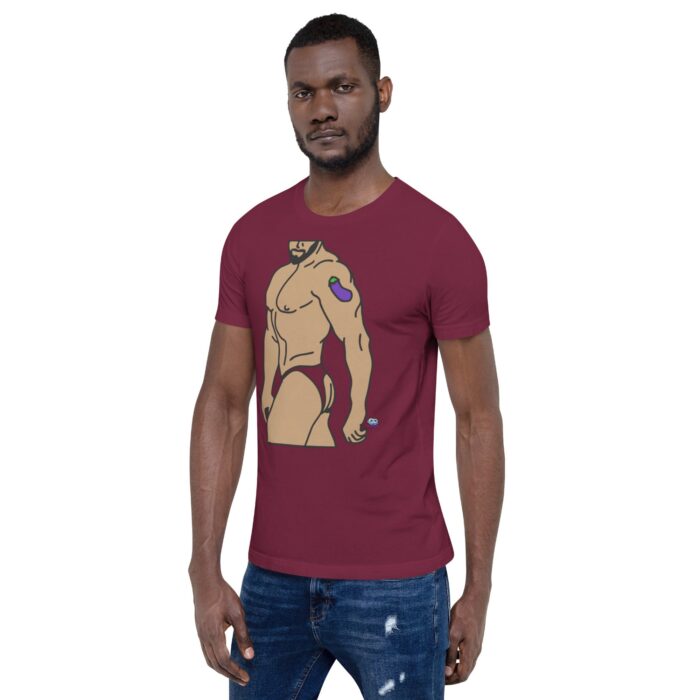 Short Sleeve Tee - Eggplant - Image 3