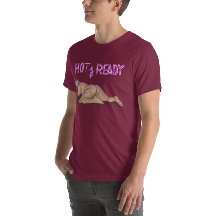 Short Sleeve Tee - Hot and Ready - Image 5