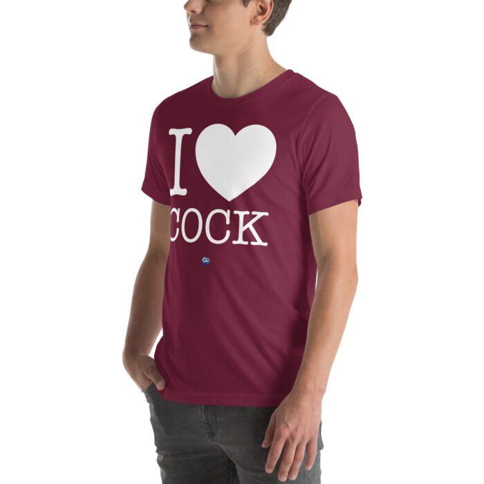 Short Sleeve Tee - I Heart Cock - Image 17