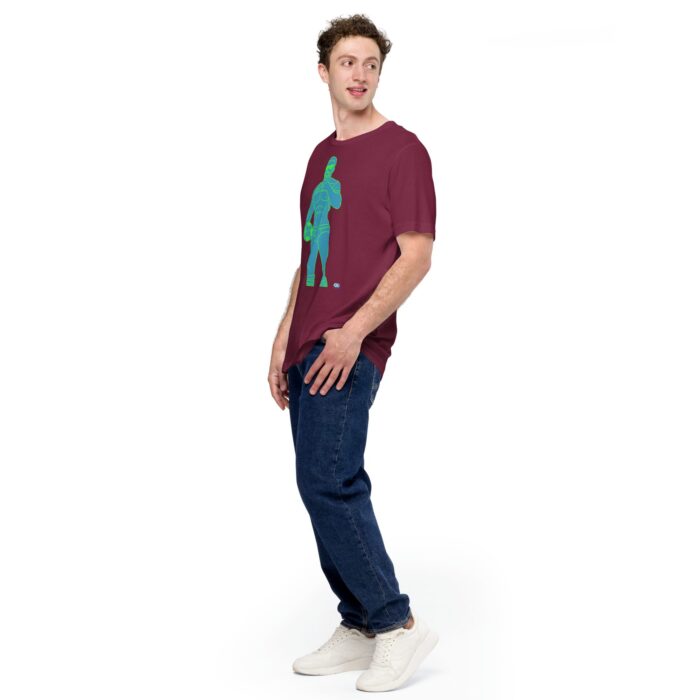 Short Sleeve Tee - Pop Art Soccer Player - Image 7