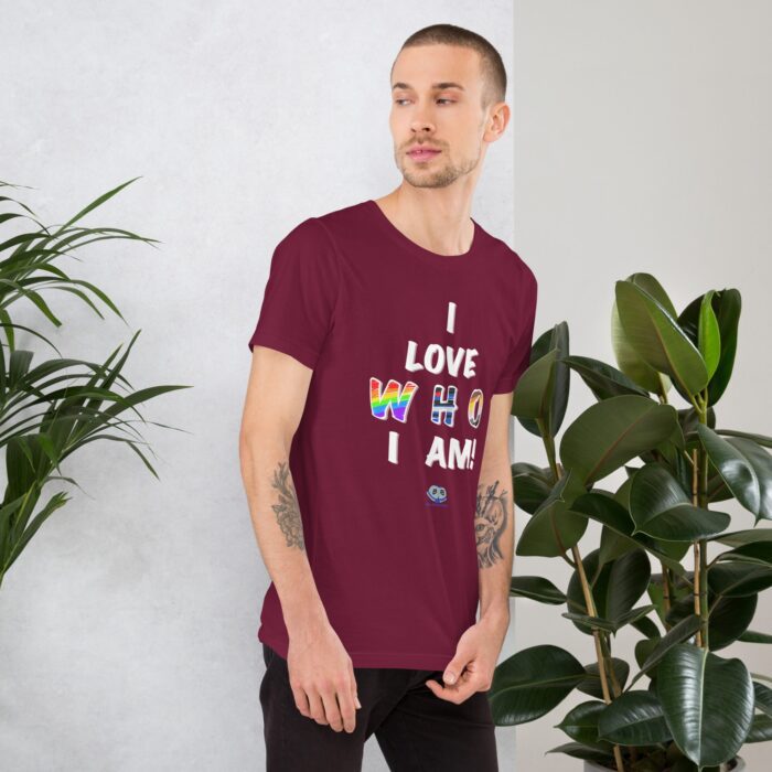 Short Sleeve Tee - I Love Who I Am - Image 5
