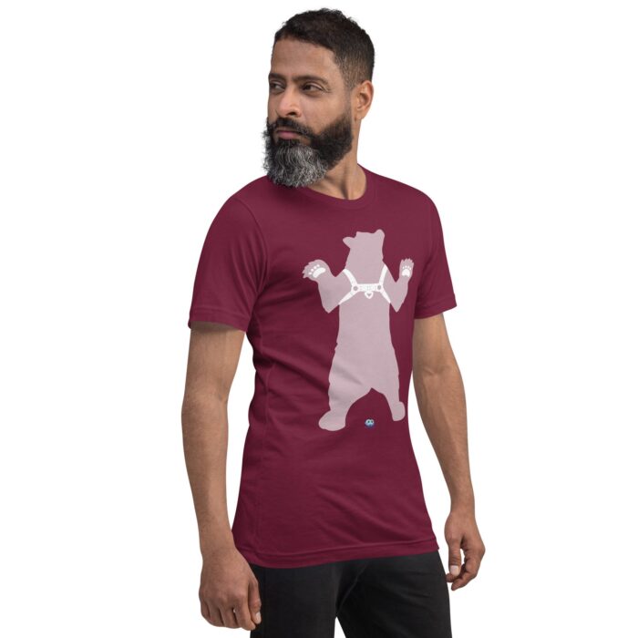 Short Sleeve Tee - Bear in Harness / Leather Bear - Image 13