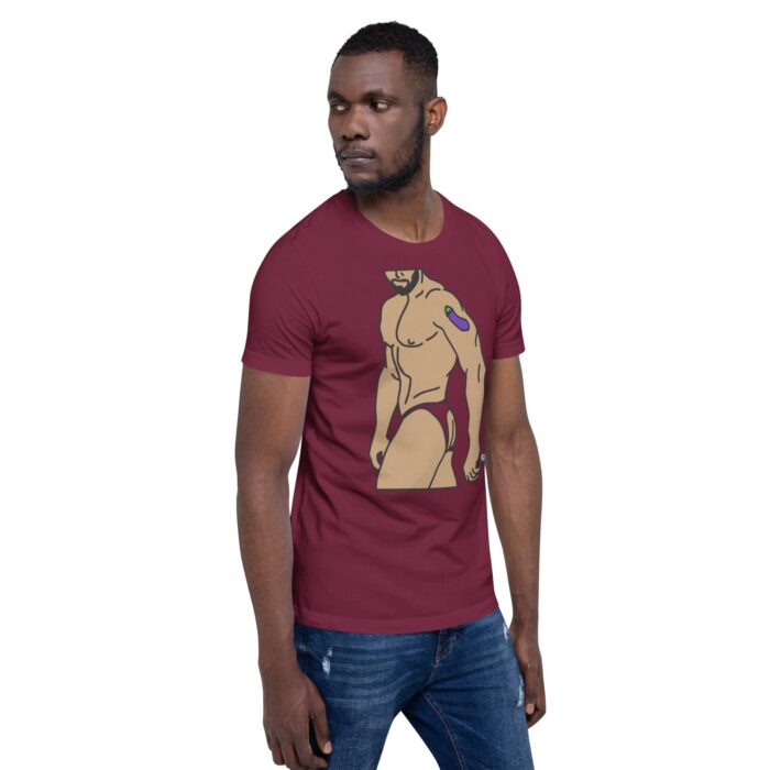 Short Sleeve Tee - Eggplant - Image 4