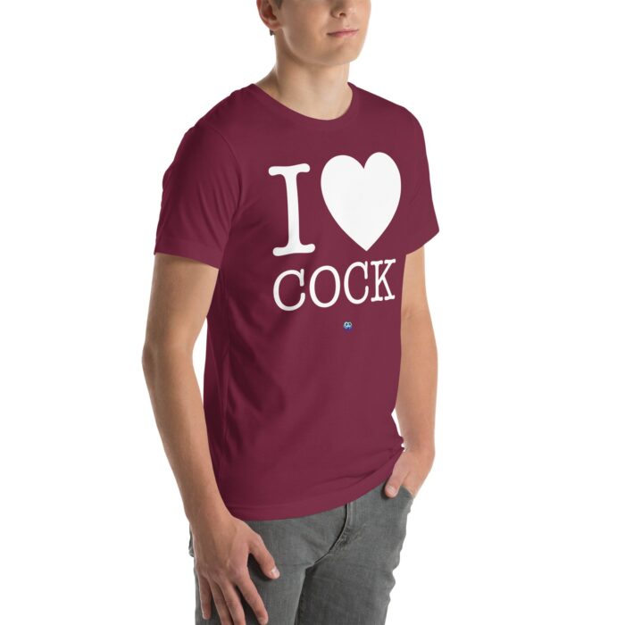Short Sleeve Tee - I Heart Cock - Image 19