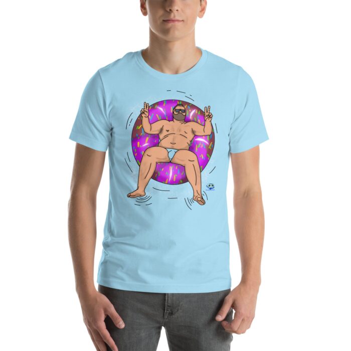 Short Sleeve Tee - Peace, Love, and Doughnuts - Image 73