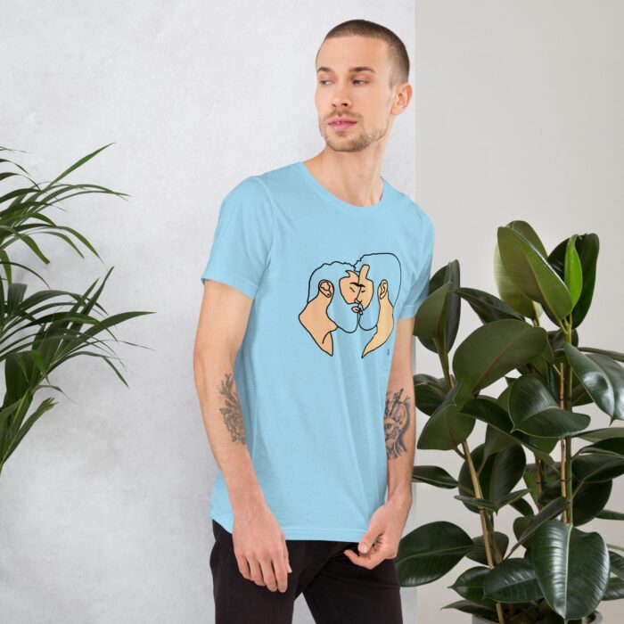 Short Sleeve Tee - Bearded Kiss - Image 53