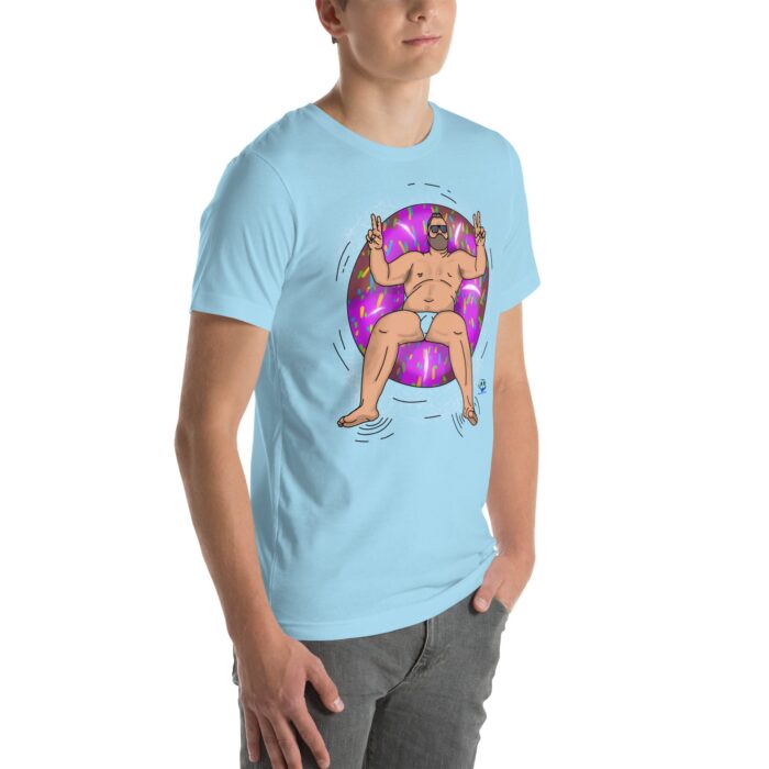 Short Sleeve Tee - Peace, Love, and Doughnuts - Image 78