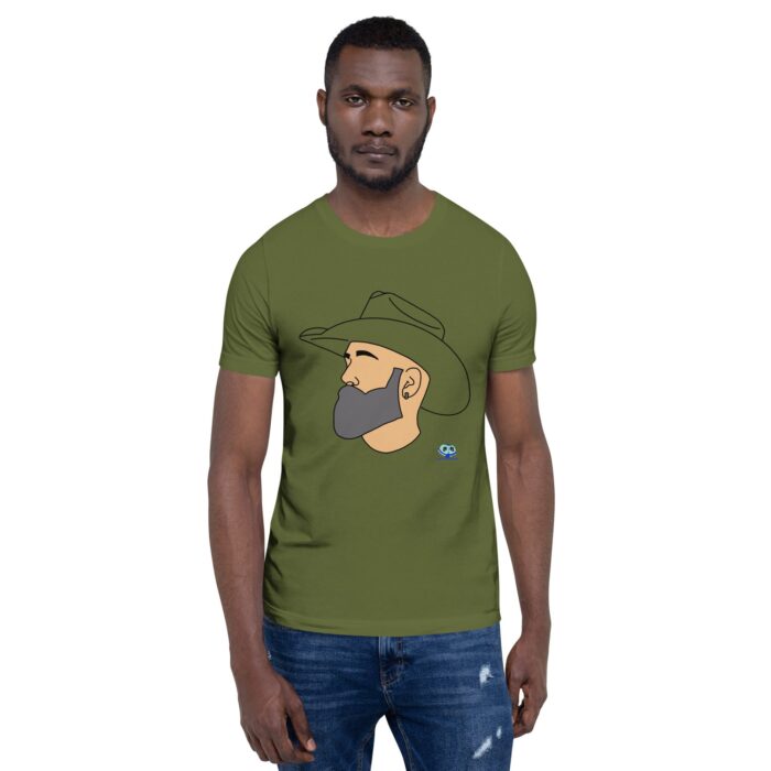 Short Sleeve Tee - Bearded Cowboy - Image 31