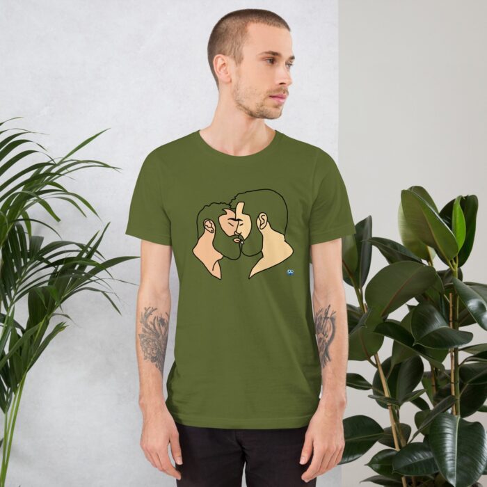 Short Sleeve Tee - Bearded Kiss - Image 18