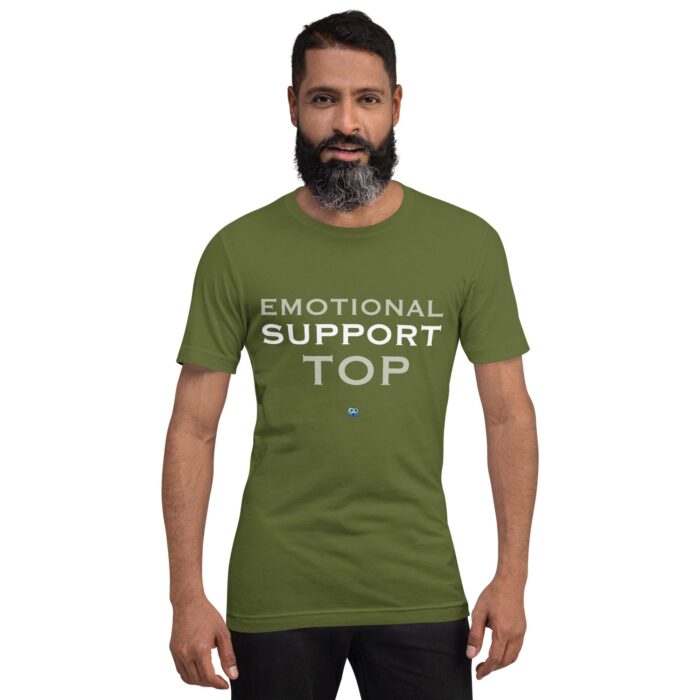 Short Sleeve Tee - Emotional Support Top - Image 26