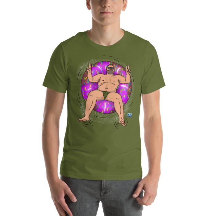 Short Sleeve Tee - Peace, Love, and Doughnuts - Image 26