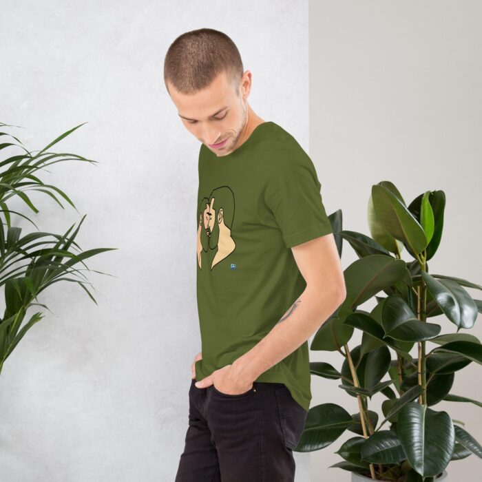 Short Sleeve Tee - Bearded Kiss - Image 20