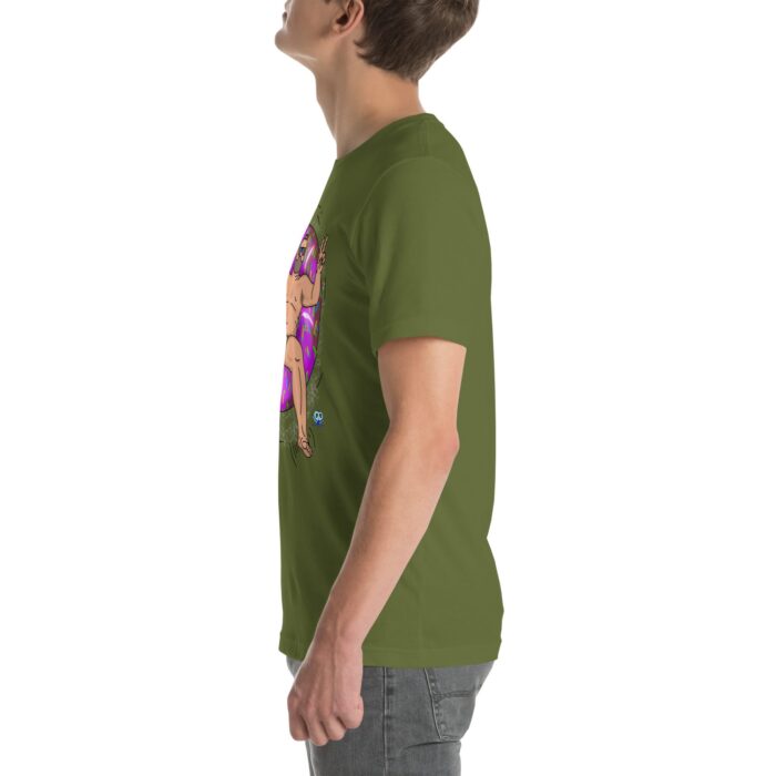 Short Sleeve Tee - Peace, Love, and Doughnuts - Image 28