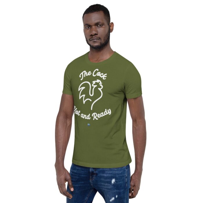 Short Sleeve Tee - The Cock Hot and Ready - Image 32