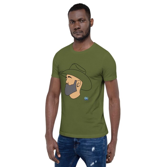 Short Sleeve Tee - Bearded Cowboy - Image 32