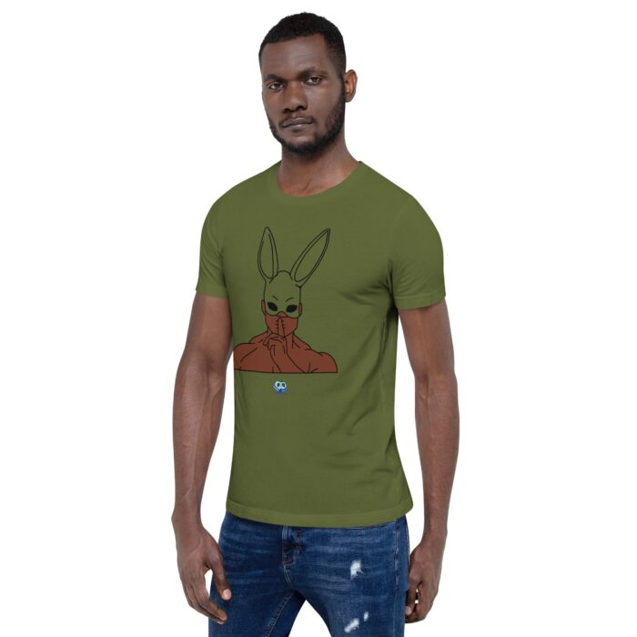 Short Sleeve Tee - Bunny Ear Mask (Easter) - Image 32