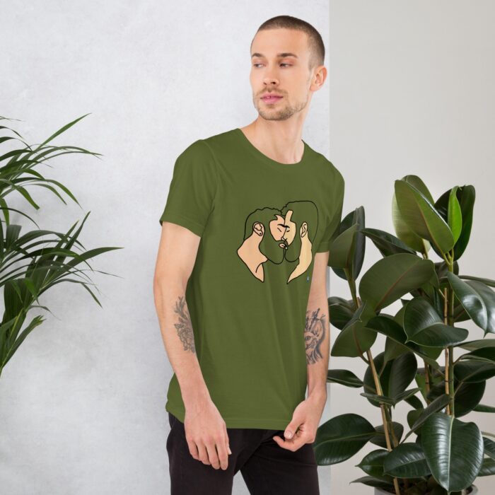 Short Sleeve Tee - Bearded Kiss - Image 21