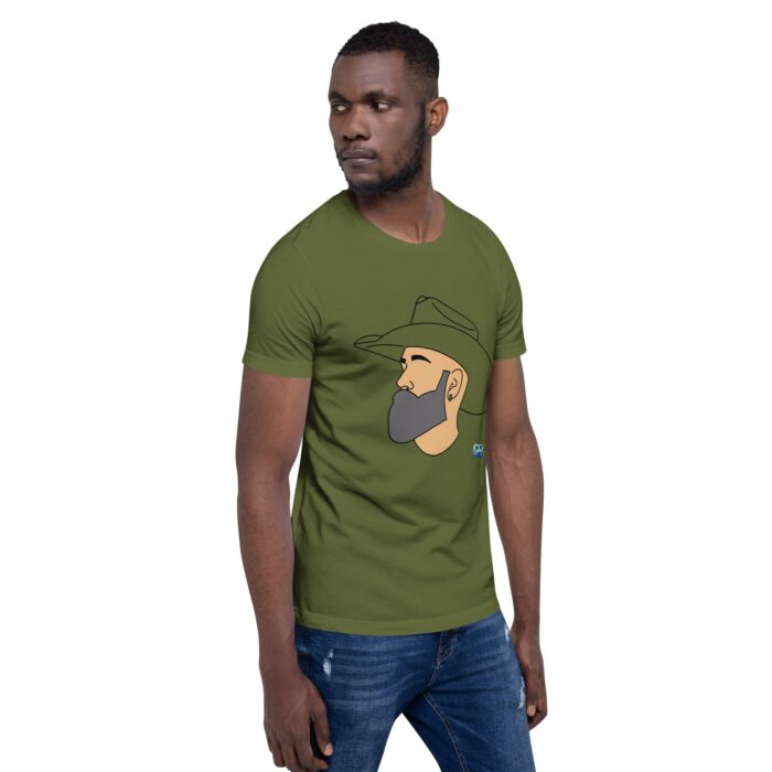 Short Sleeve Tee - Bearded Cowboy - Image 33