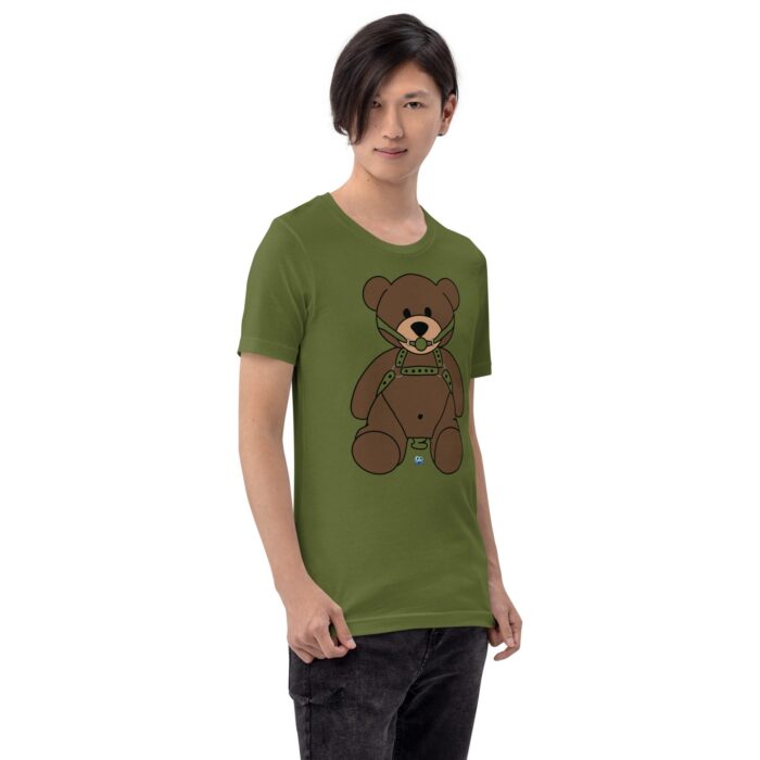 Short Sleeve Tee - Gagged Teddy Bear (Butt Plug) - Image 31
