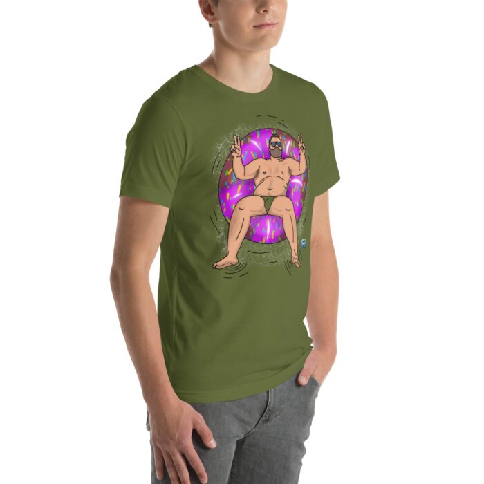 Short Sleeve Tee - Peace, Love, and Doughnuts - Image 31