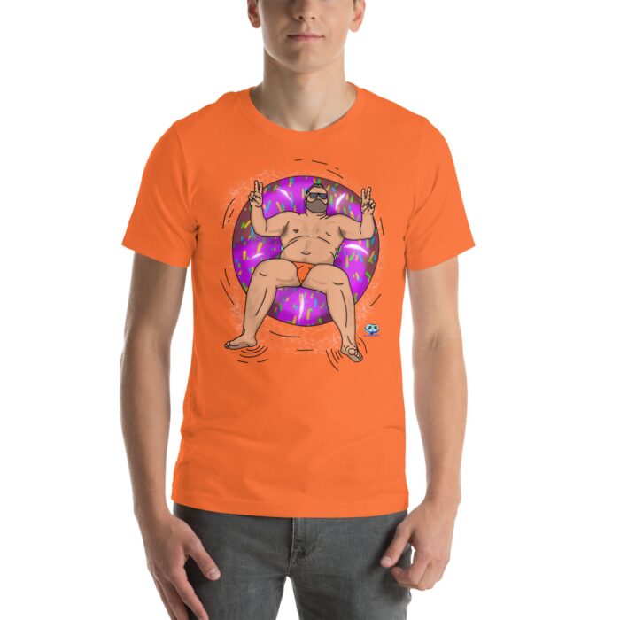 Short Sleeve Tee - Peace, Love, and Doughnuts - Image 50