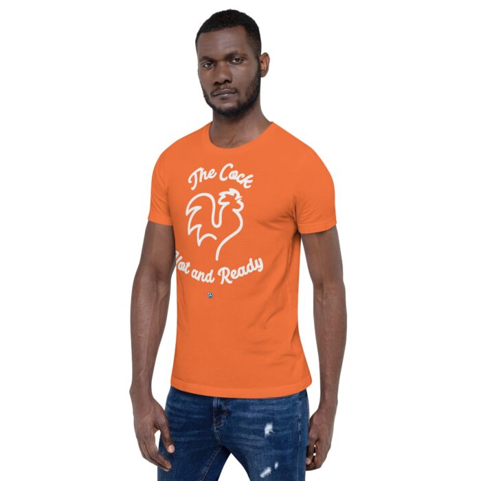 Short Sleeve Tee - The Cock Hot and Ready - Image 56