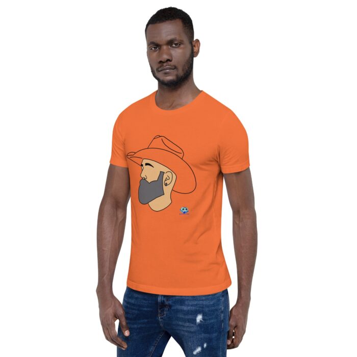 Short Sleeve Tee - Bearded Cowboy - Image 56