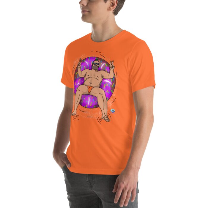 Short Sleeve Tee - Peace, Love, and Doughnuts - Image 53