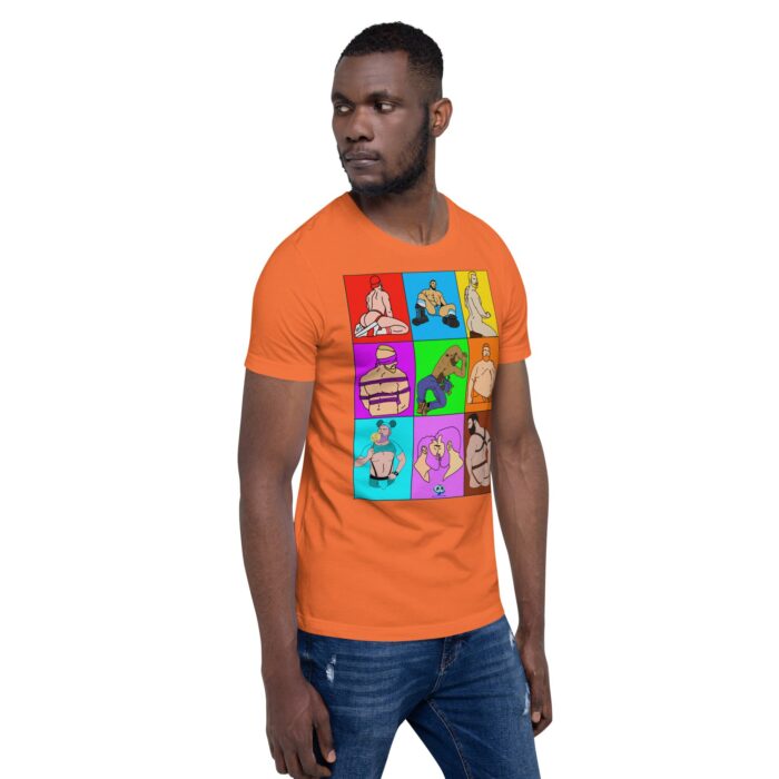 Short Sleeve Tee - Color Block Dudes - Image 63