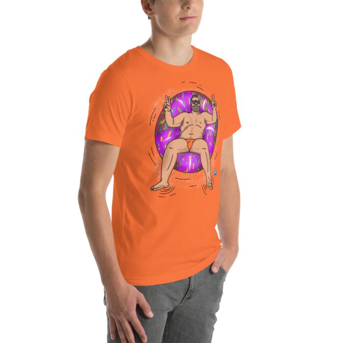 Short Sleeve Tee - Peace, Love, and Doughnuts - Image 55