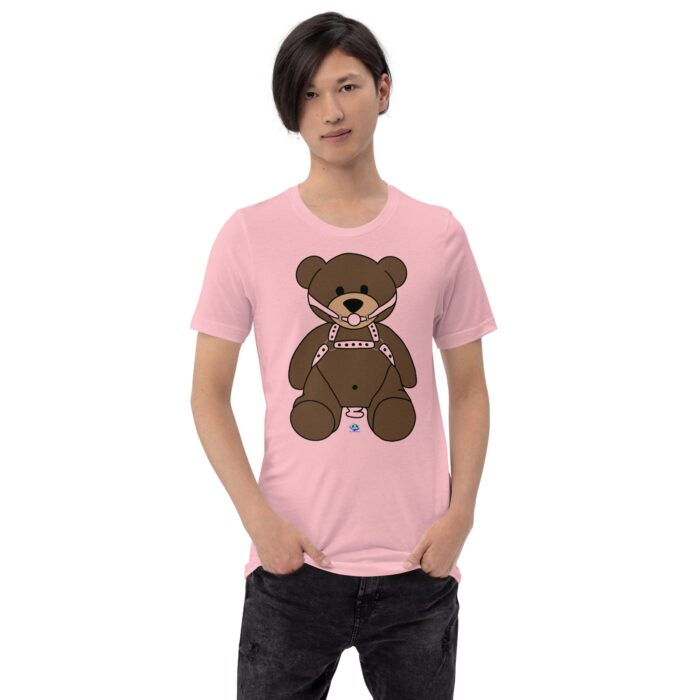 Short Sleeve Tee - Gagged Teddy Bear (Butt Plug) - Image 68