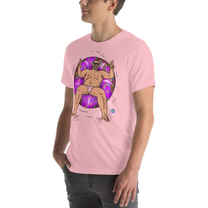 Short Sleeve Tee - Peace, Love, and Doughnuts - Image 70
