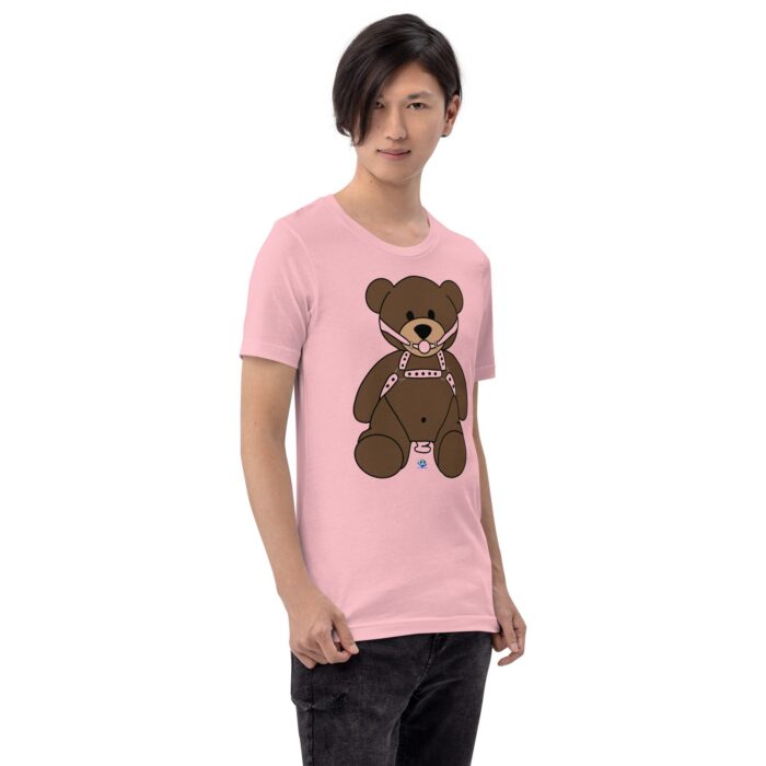 Short Sleeve Tee - Gagged Teddy Bear (Butt Plug) - Image 73