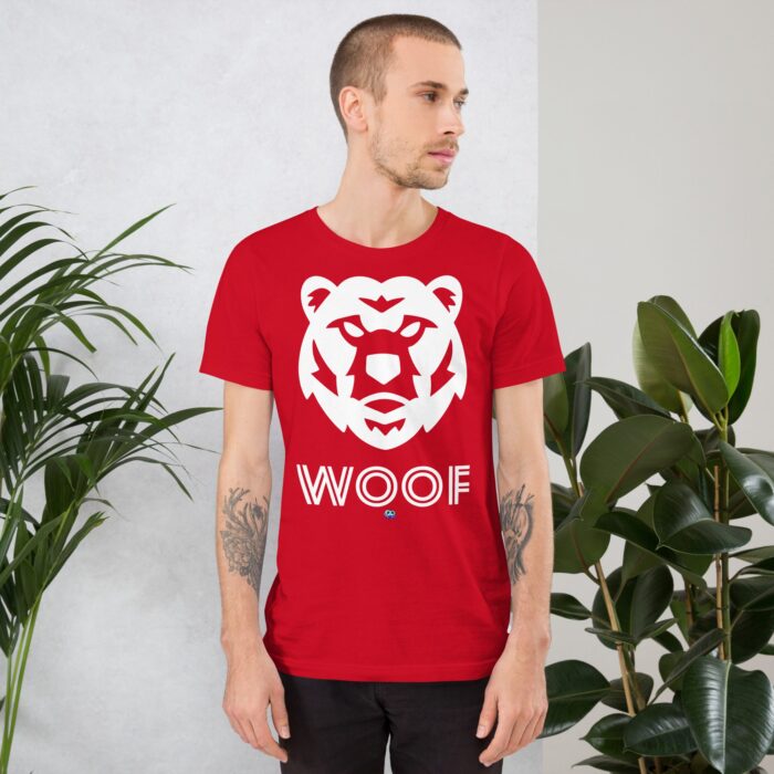 Short Sleeve Tee - Woof Geo-Bear - Image 13