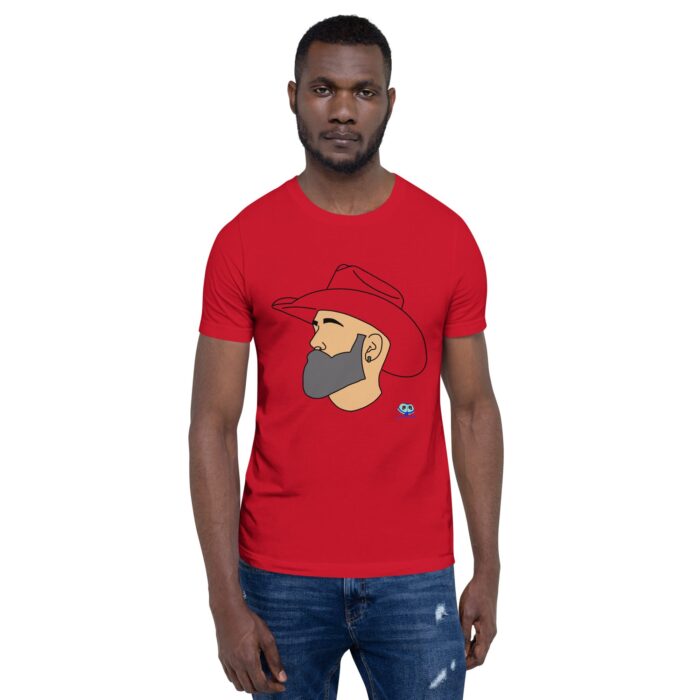 Short Sleeve Tee - Bearded Cowboy - Image 14
