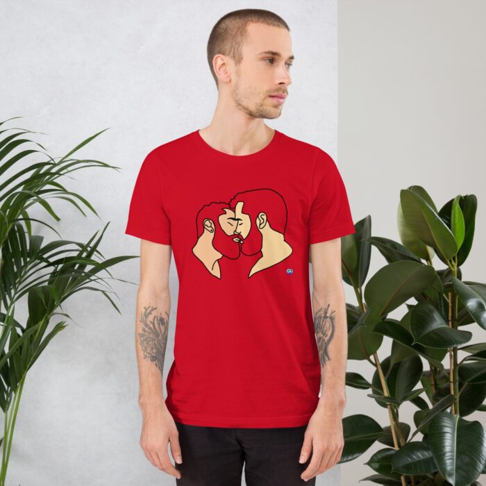 Short Sleeve Tee - Bearded Kiss - Image 6