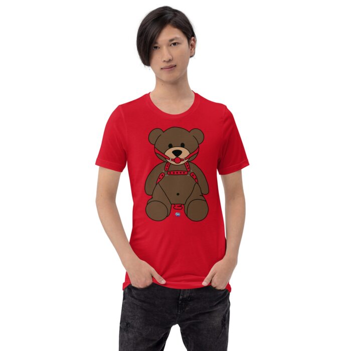 Short Sleeve Tee - Gagged Teddy Bear (Butt Plug) - Image 8