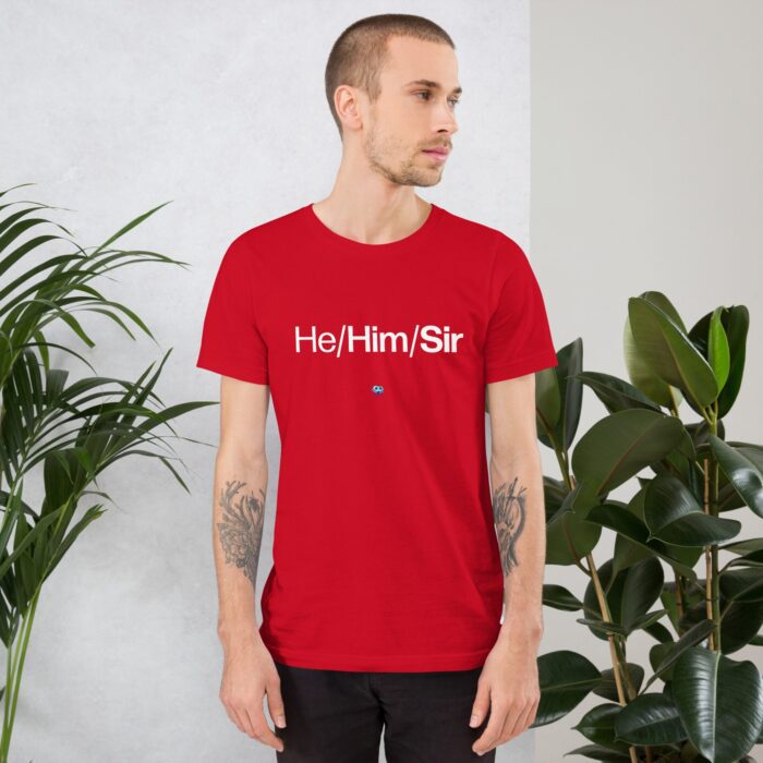 Short Sleeve Tee - He/Him/Sir - Image 14