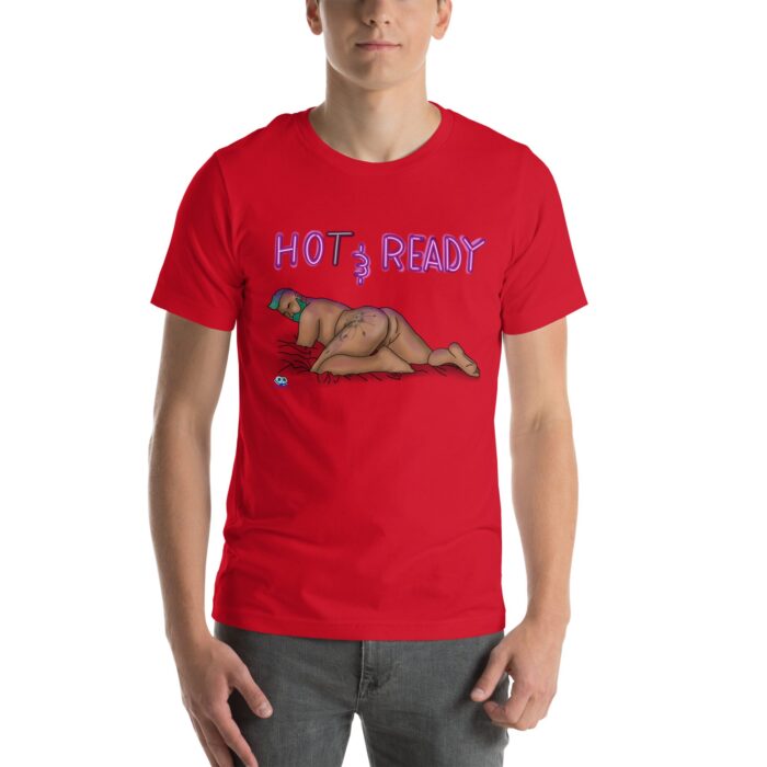 Short Sleeve Tee - Hot and Ready - Image 8