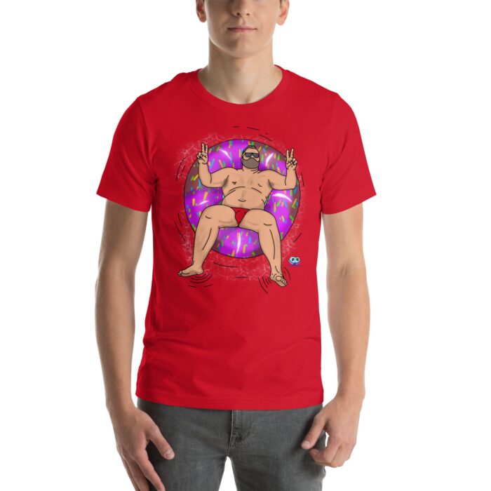Short Sleeve Tee - Peace, Love, and Doughnuts - Image 8