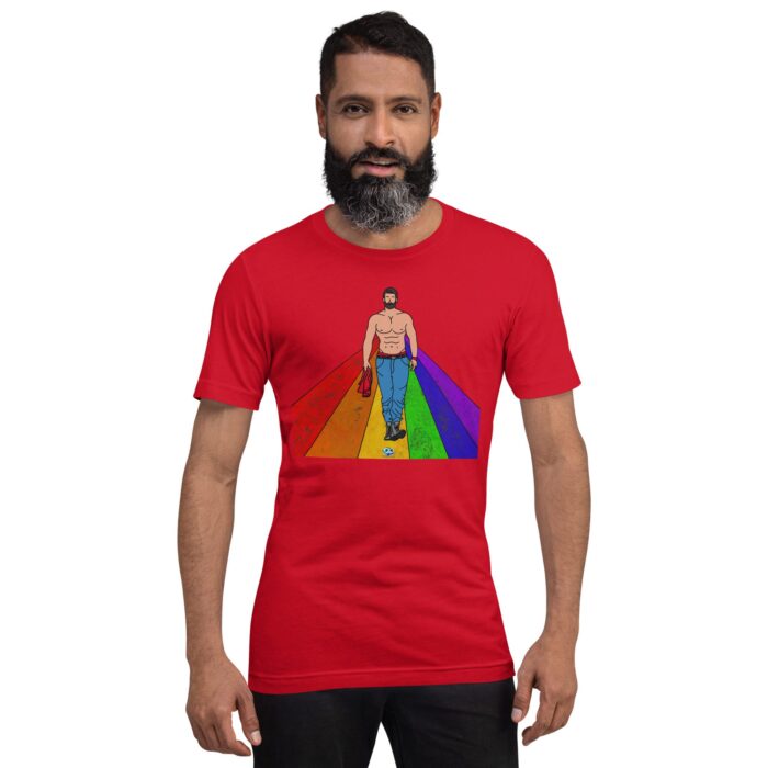 Short Sleeve Tee - Rainbow Road - Image 5