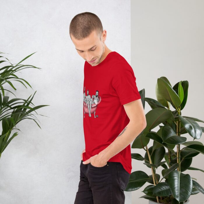 Short Sleeve Tee - 3 Bears in a Tub - Image 12