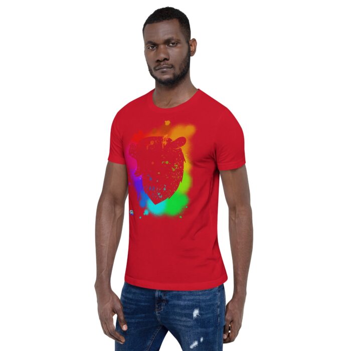 Short Sleeve Tee - Bear Paint Rainbow - Image 20