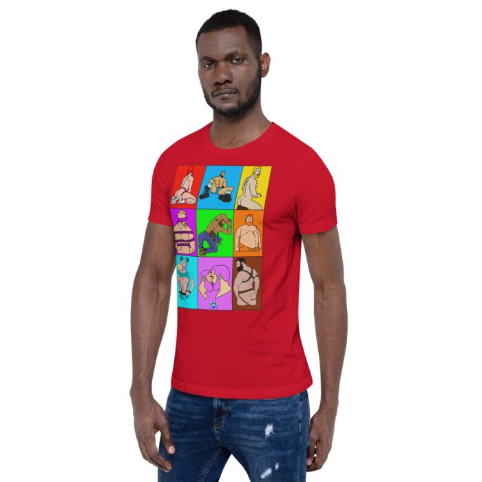 Short Sleeve Tee - Color Block Dudes - Image 20