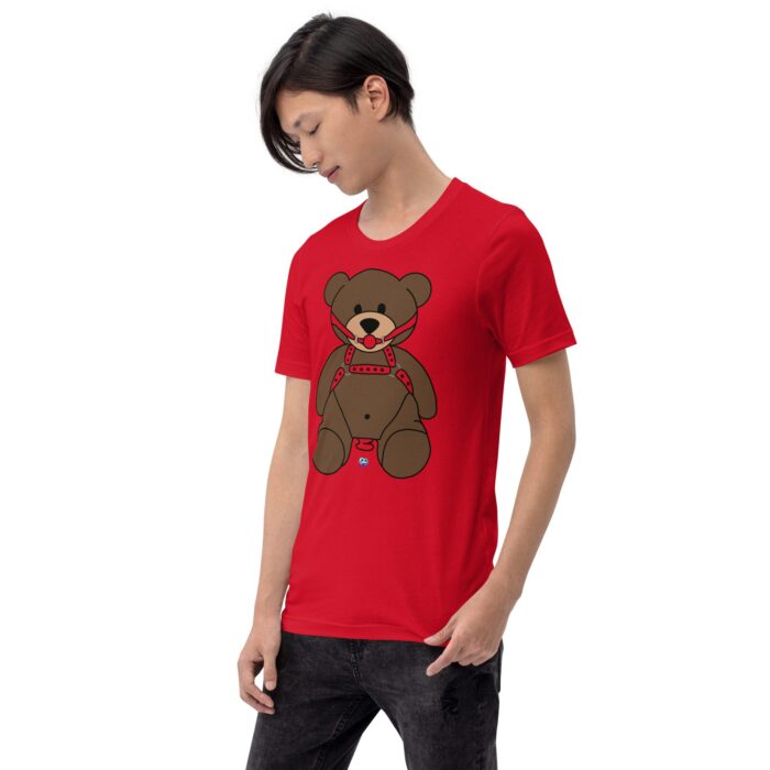 Short Sleeve Tee - Gagged Teddy Bear (Butt Plug) - Image 11